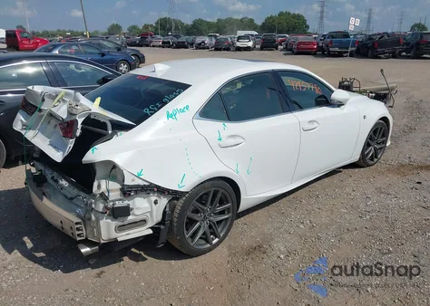 2016 Lexus Is 300 z USA, uszkodzony, nr VIN JTHCM1D25G5011543